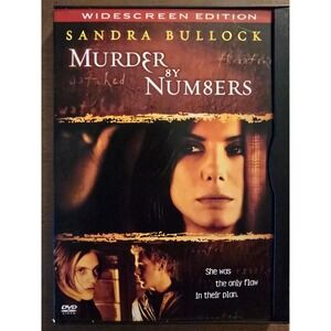 Murder by Numbers (DVD, 2002), Sandra Bullock, Excellent Condition